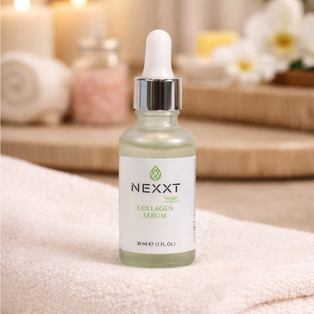 Nexxt Vegan Collagen Serum 30ml Hydrating Anti-Aging Face Serum NEW